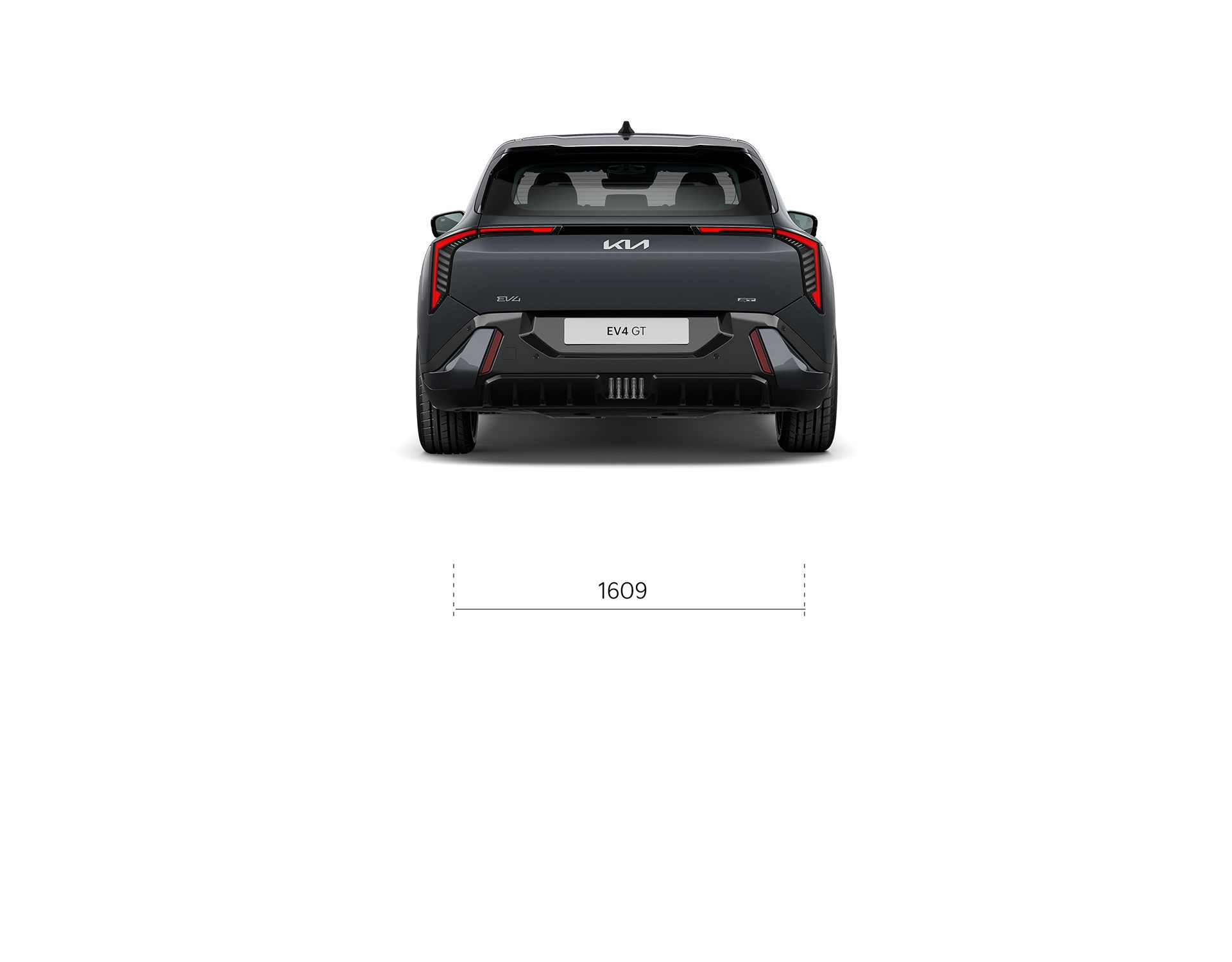 Kia EV4 GT Dimensions rear view
